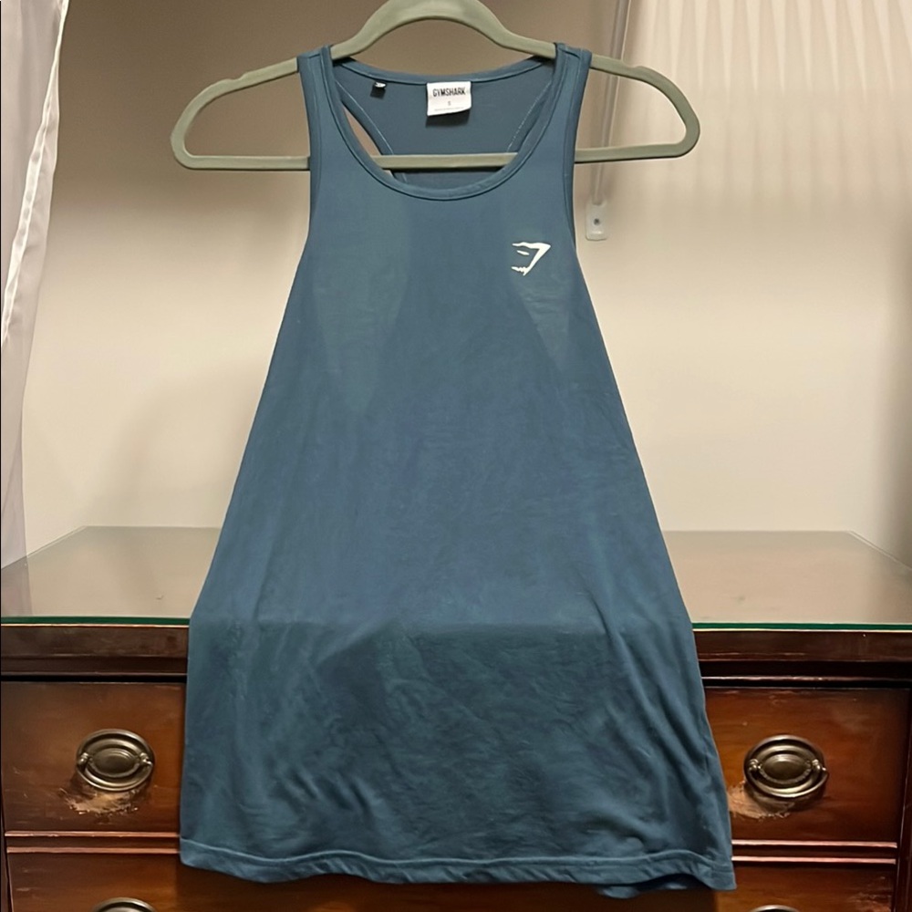 Gymshark Women's Size Small Dark Teal Halter Tank